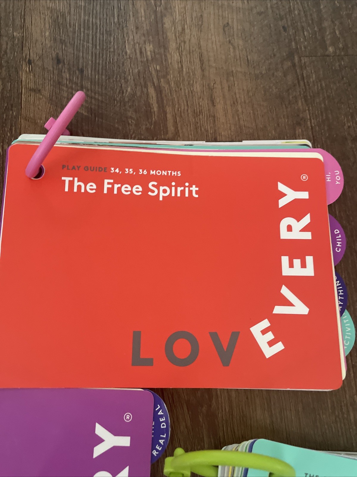 Lovevery Play Kit Guides (1-4 Years) – 5 Booklets – EUC