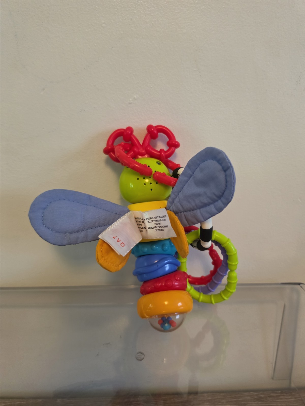 Bright Starts Twisty Bug Dragonfly/Butterfly Rattle Not tested