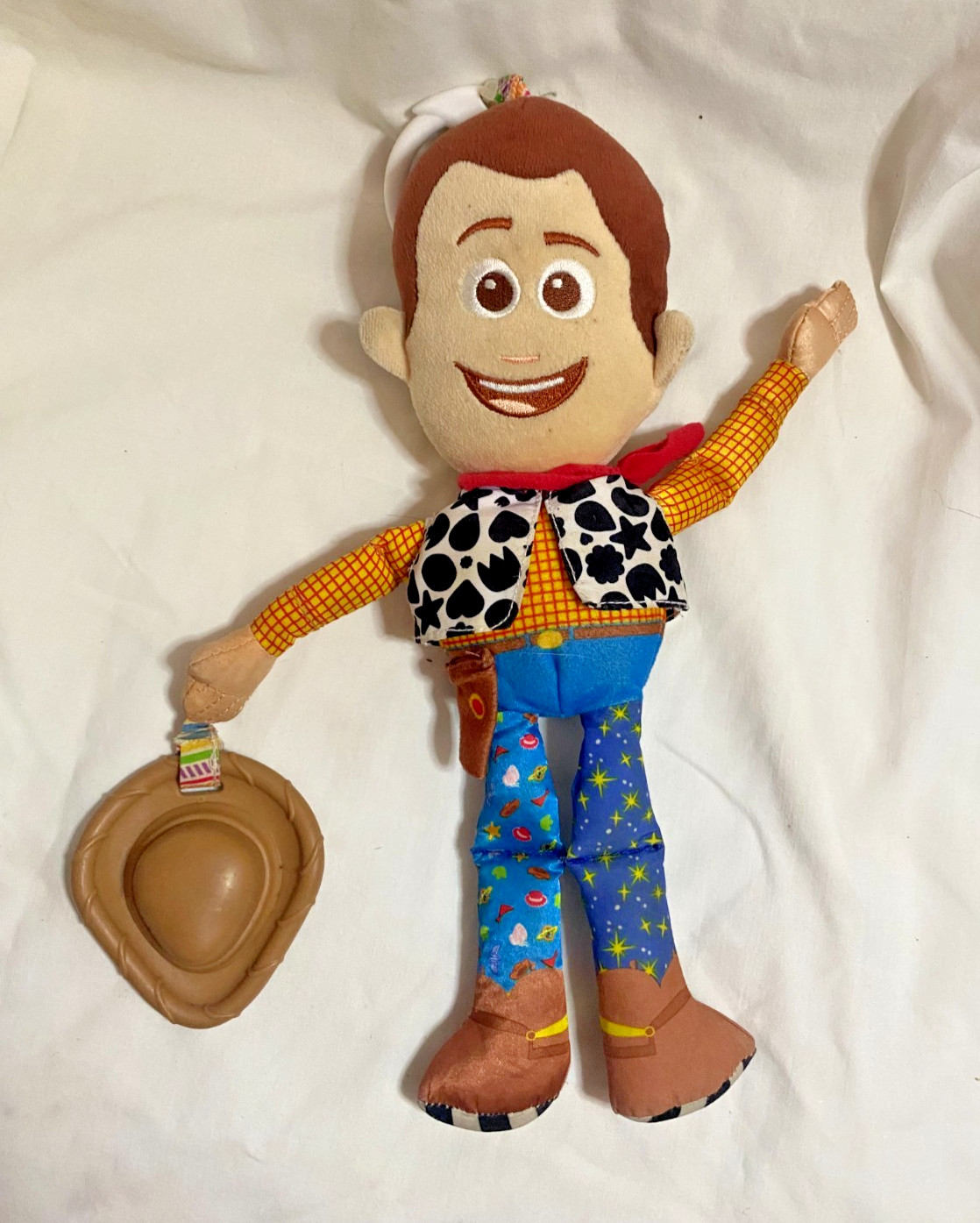 CLIP AND GO WOODY ages 0+ Disney/Pixar Toy Story Lamaze Stroller Tactile Teether