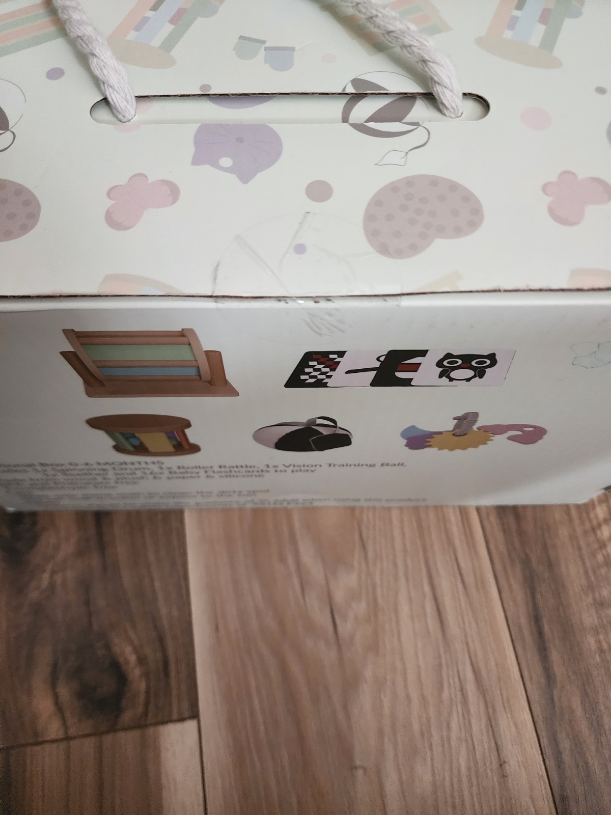 Charlie & Aria Educational Box Baby Toys Set 0-6 Months 24pc Multicolor