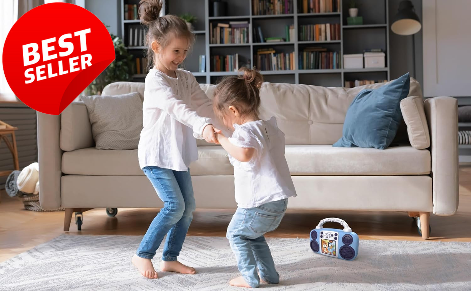 Bluey Toy Music Player Toddler Musical Toy Built-In Songs Gift Idea – US