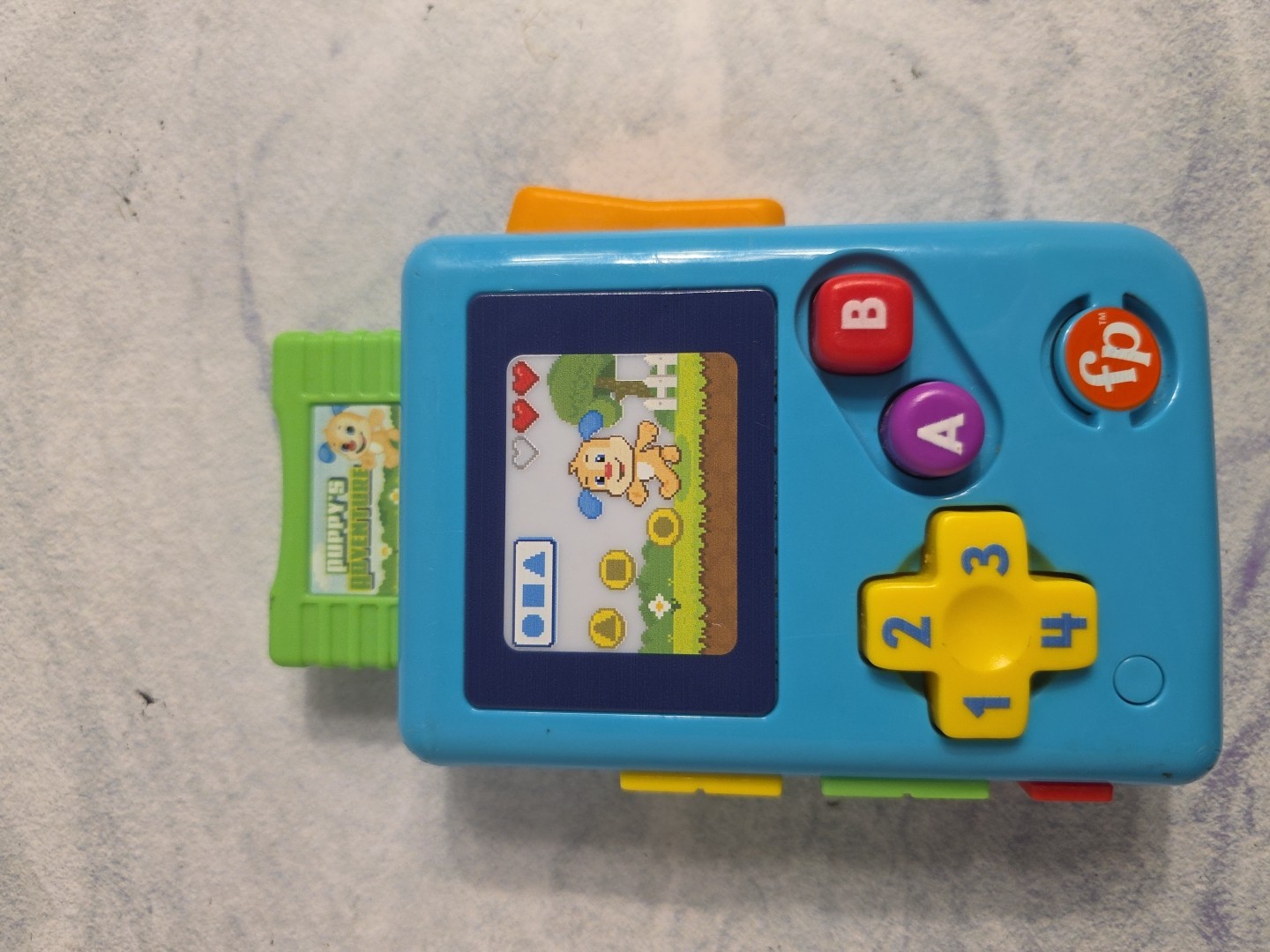 Fisher-Price Laugh & Learn Lil’ Gamer Pretend Video Game Learning Toy for Kids