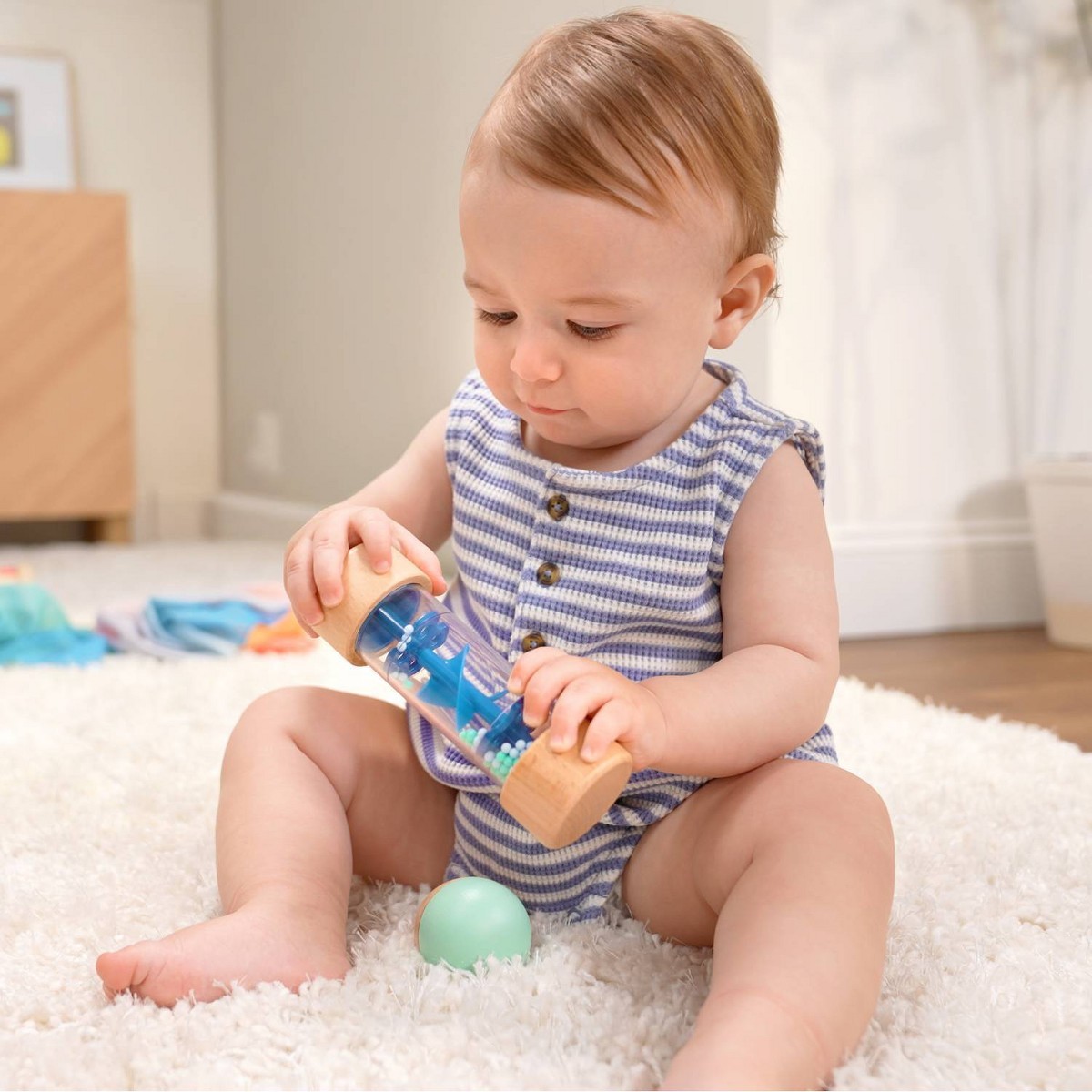 KiwiCo Listen & Learn Wooden Toy Activity Play Center 3m+ – 2pc