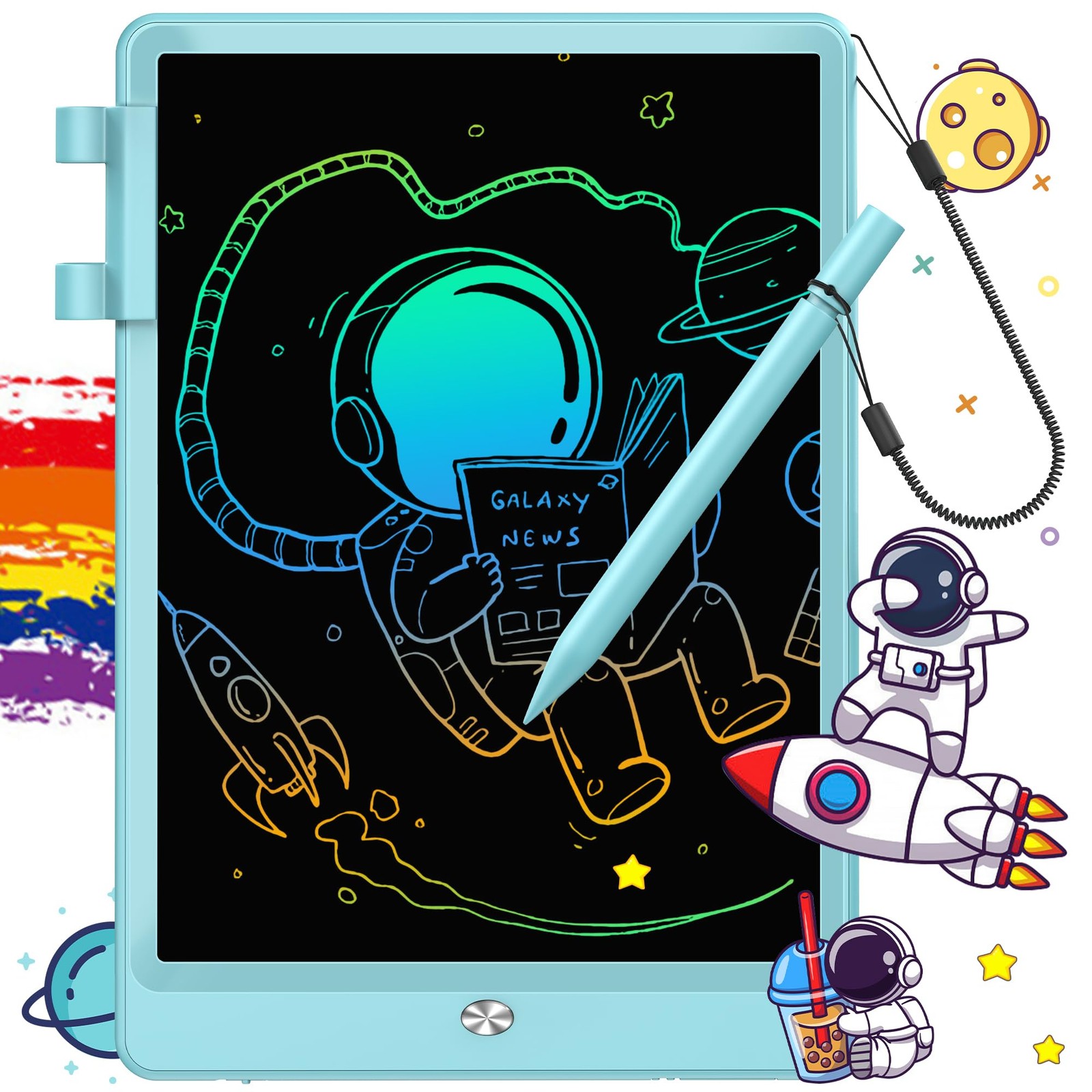 LCD Writing for , 10 Inch Doodle Board, Colorful Drawing Pad for , Educationa…