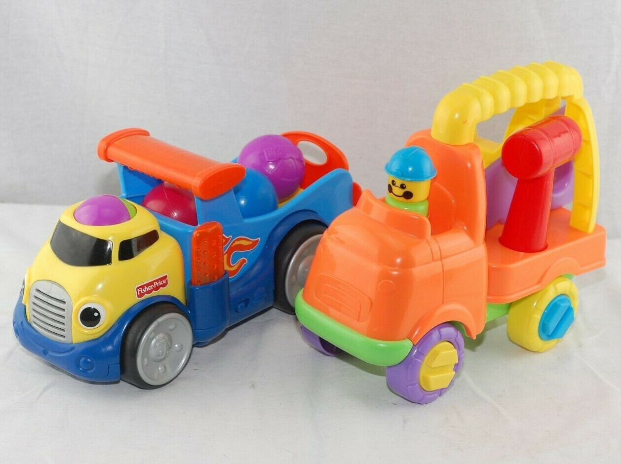 TOYS FISHER PRICE FUN TIME CARS TOOLS BALLS FOR KIDS 6 MONTH – 3 YEARS