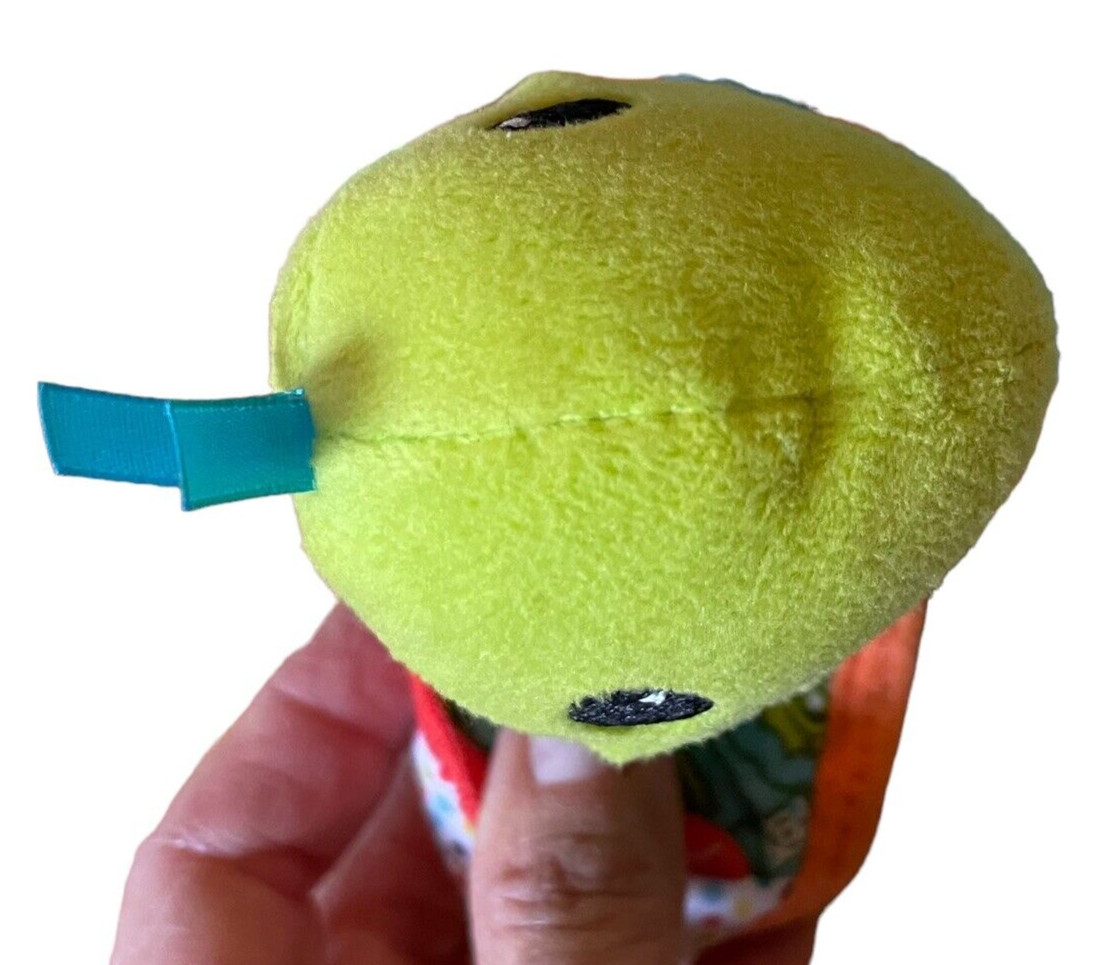 Lovey Turtle Sensory Activity Blanket Teether Rattle Security Blanket Baby Toy