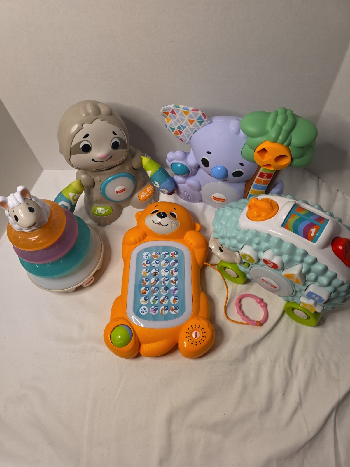 Fisher Price Linkimals Lot of 5 All Tested & Working Excellent Condition