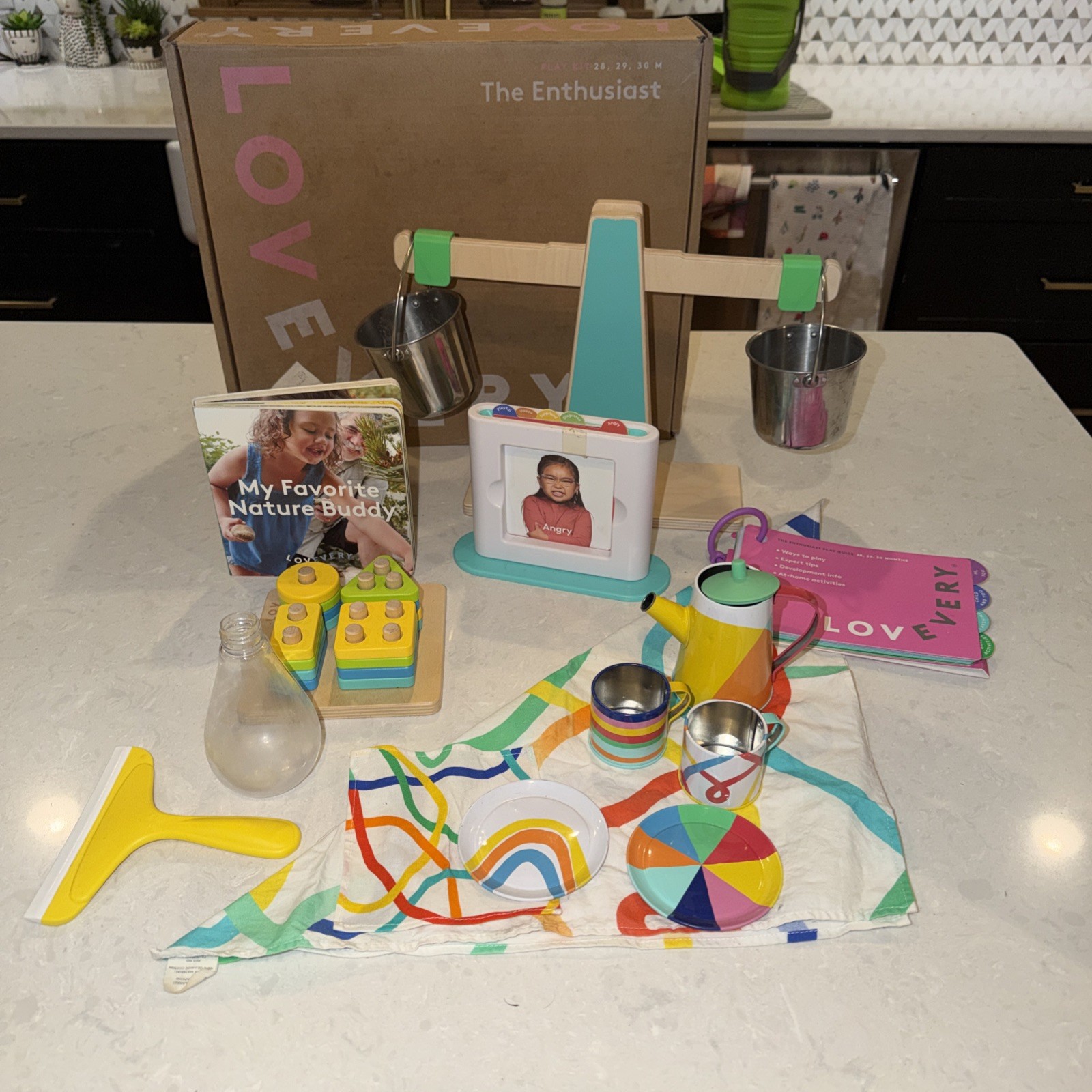 Lovevery Learning Toys The Enthusiast Play Kit (Months 28, 29, 30) – Incomplete