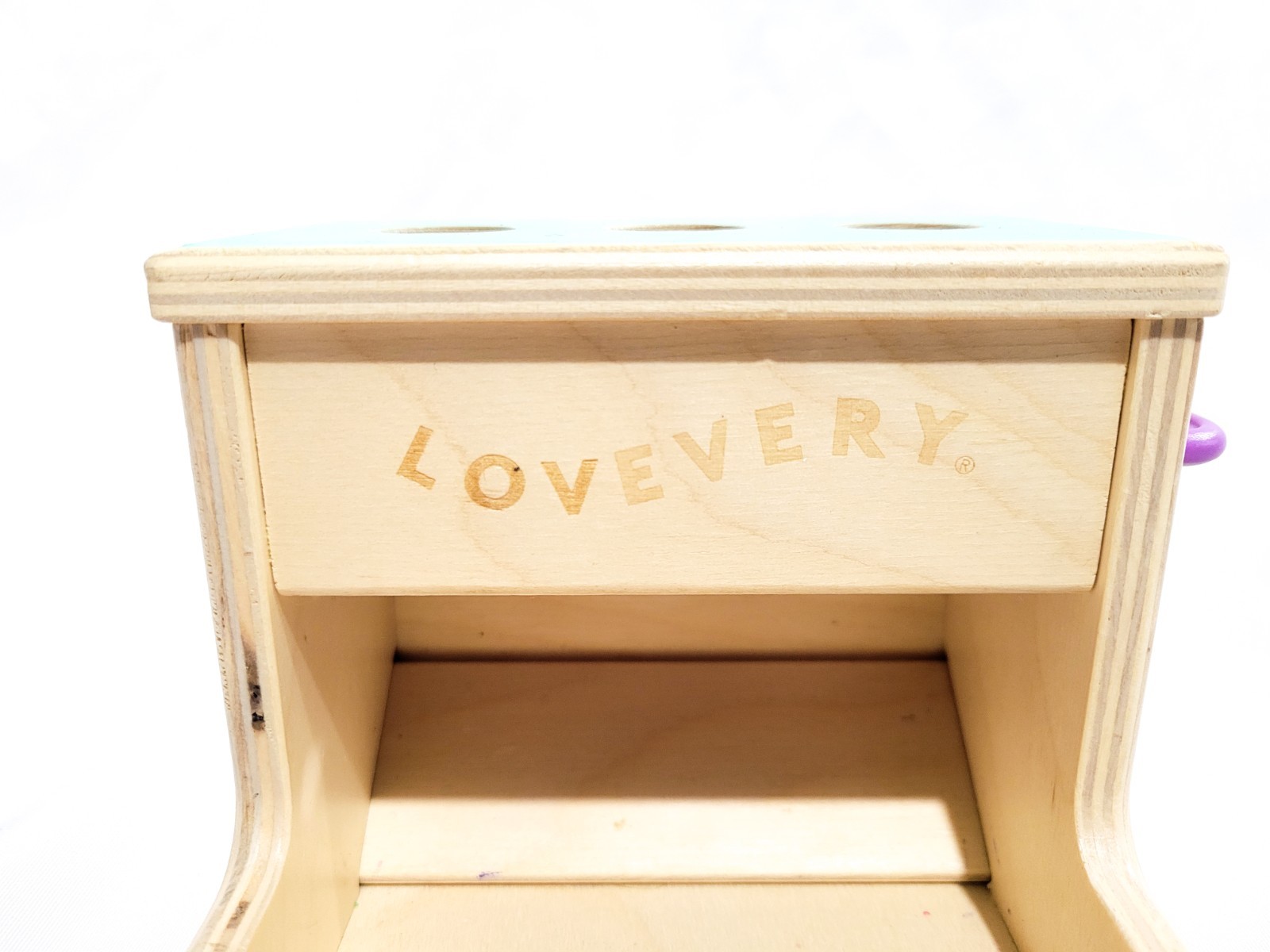 Lovevery Wooden Peg Drop from The Thinker Play Kit Months 11-12 Baby Montessori