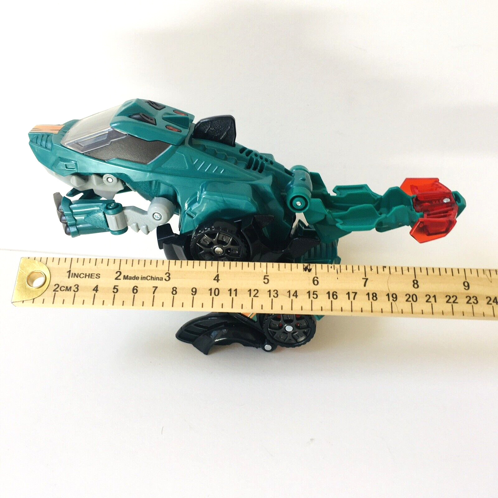 Transforming Green Dinosaur/Vehicle Action Figure T-401