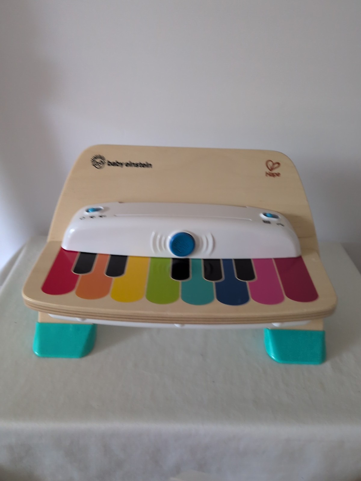 BABY EINSTEIN Hape Magic Touch WOOD Piano TOY Toddlers Kids No Cards