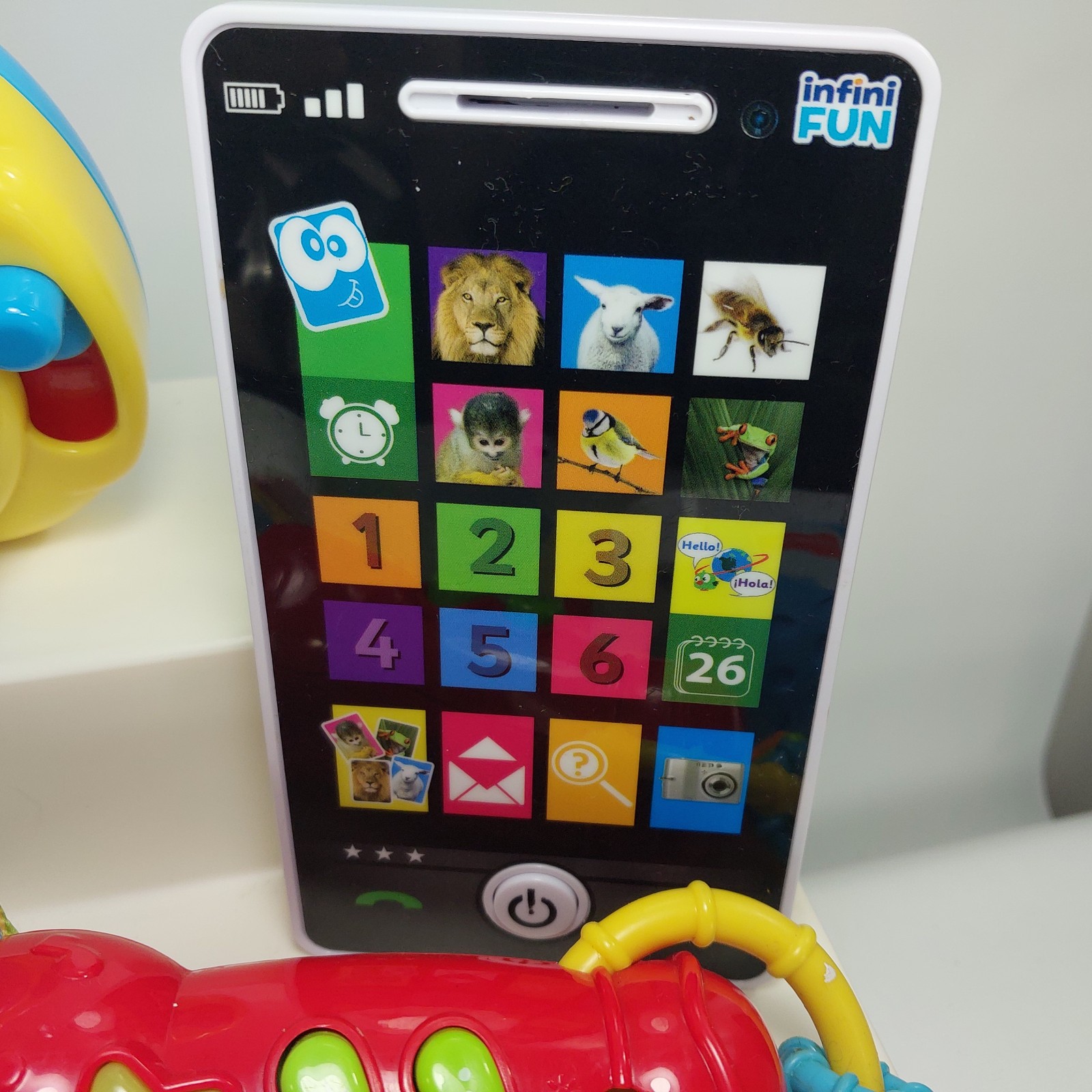 Fisher Price VTech Infant Toddler Toy Lot 11pc Sensory Teether Sound Music Toys