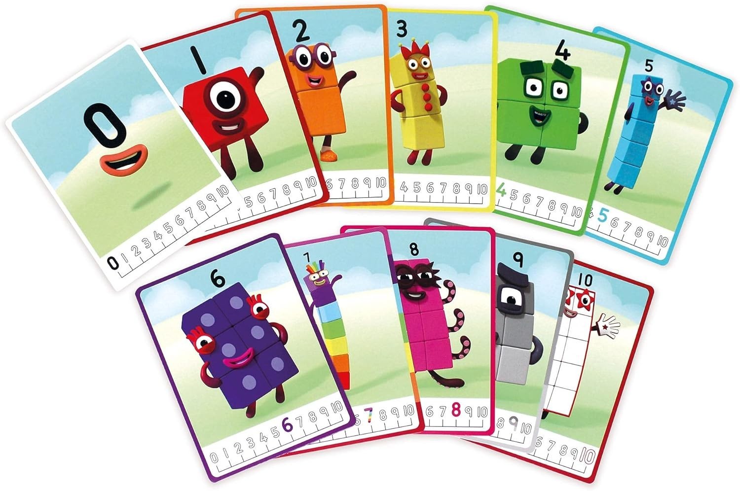 MathLink Cubes Numberblocks 1-10 Activity Set – Multicolored, 198 Pieces