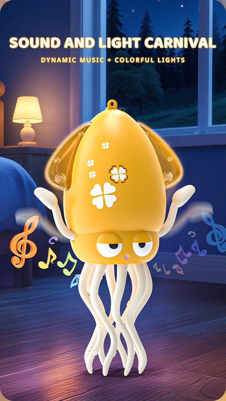 Electric Dancing Octopus Toy