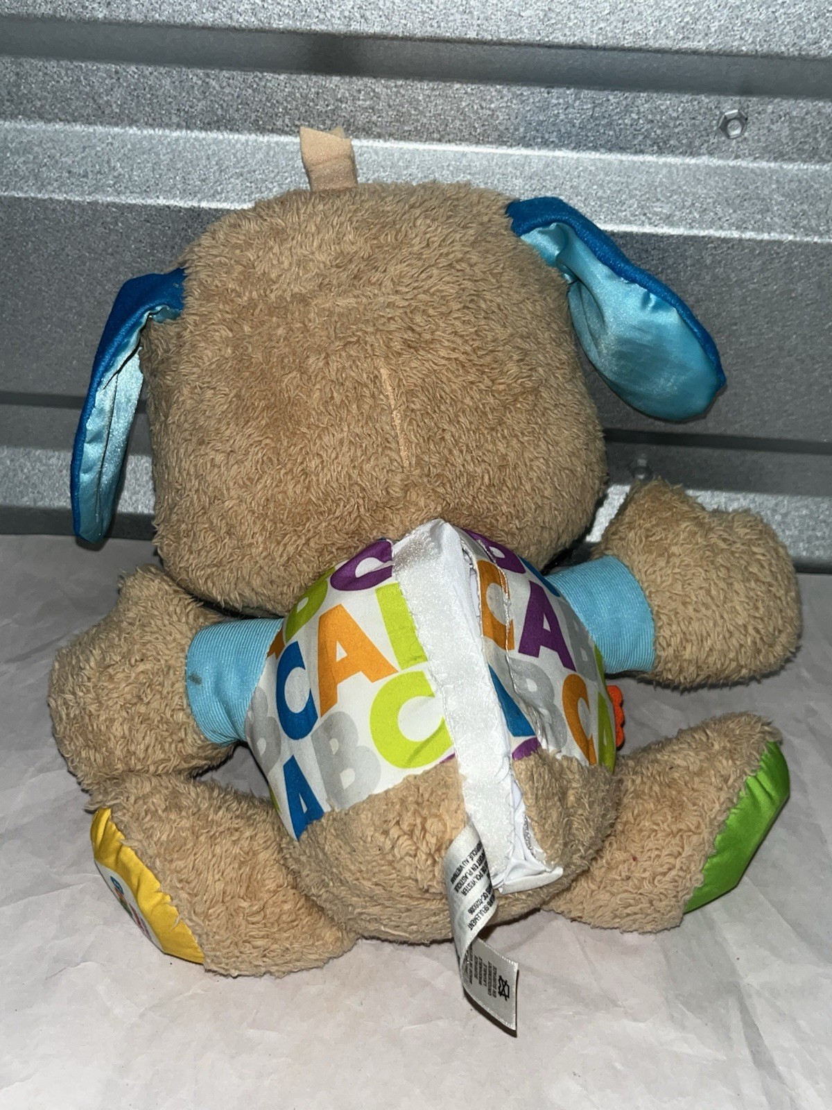 Fisher-Price Laugh Learn Smart Stages Puppy Plush Learning Toy Tested & Working
