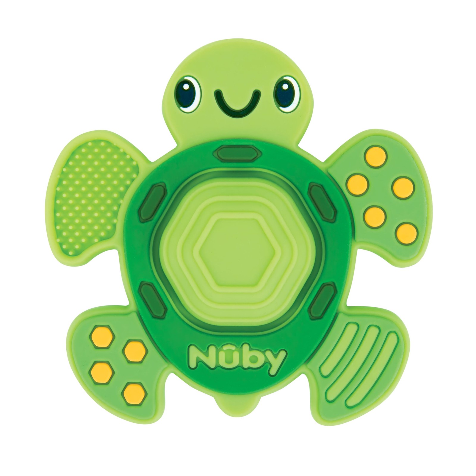 Nuby Teethe N’ Pop Sensory Play Teether – Baby Teething Toy – 3+ Months Green