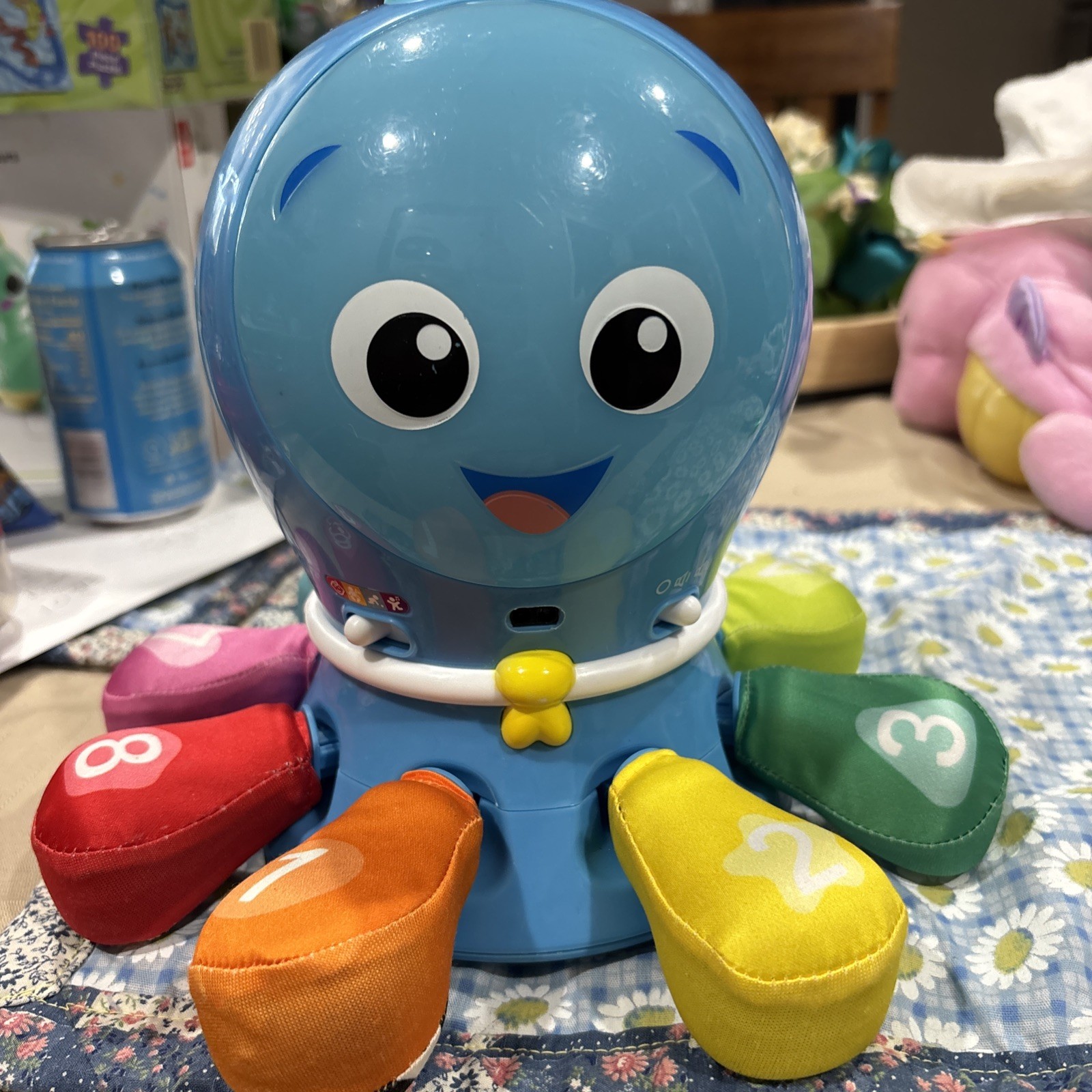 Baby Einstein Go Opus Go 4 in 1 Crawl Chase Musical Learning Toy Octopus Works