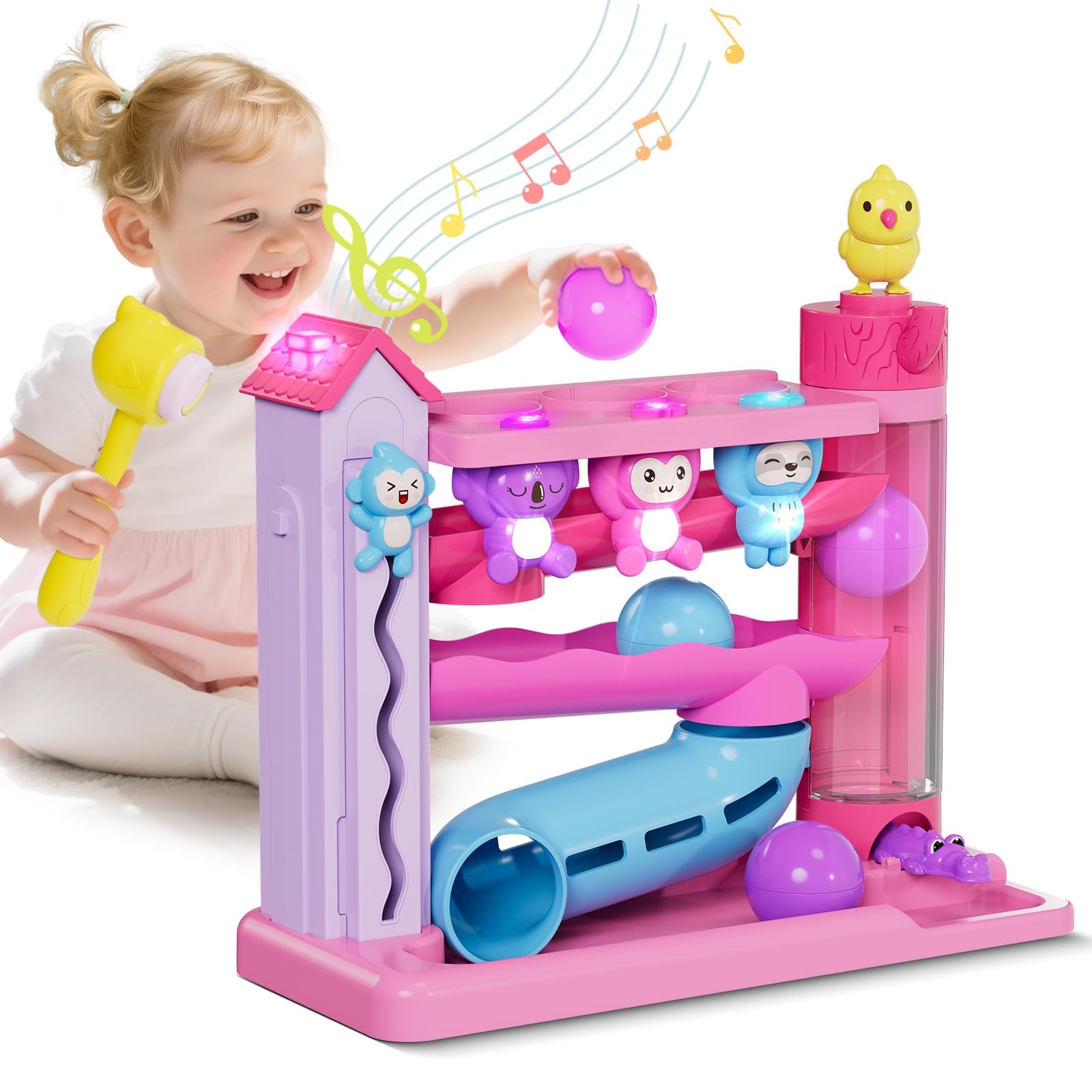 Musical Toddler Toys for 1 2 3 Years Old, Educational Baby Toys 12-18 Months …
