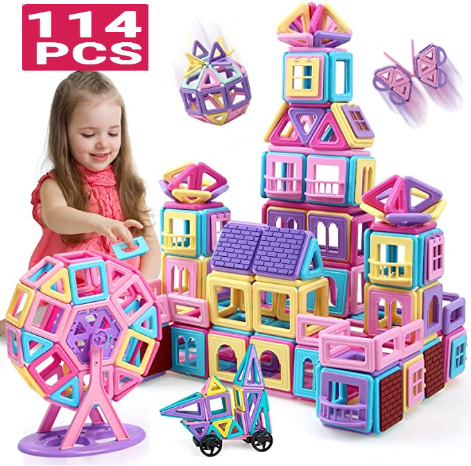 Toys For Boys Girls Kids Children 3 4 5 6 7 8 9 10 Years Old Age Magnets Tiles