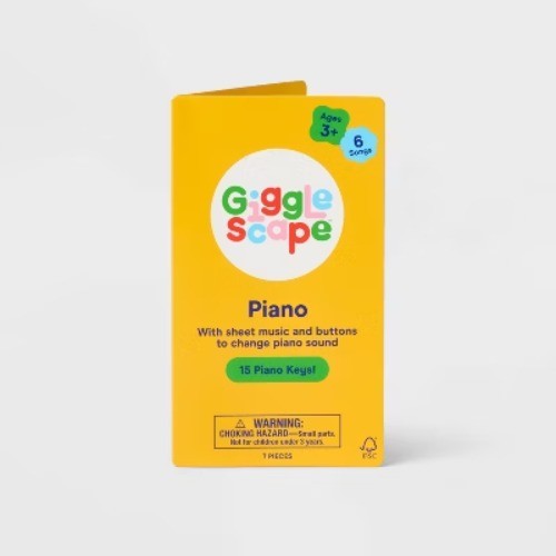 Piano – Gigglescape: Musical Toy for Toddlers, Plays Music, Ages 3+