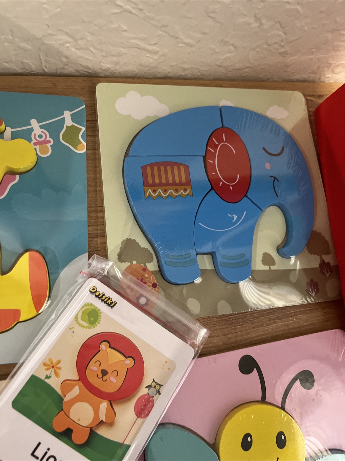 Puzzles 6 Pack Wooden Jigsaw Puzzles for ages 36 months NEW