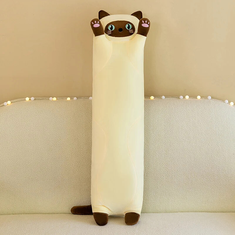 130cm Giant Long Shiba Inu Dog Plush Toy Throw Pillow Cushion Birthday Present