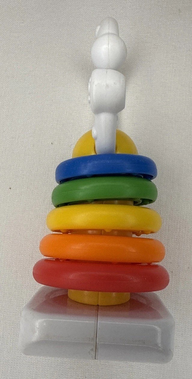 FISHER PRICE MINI CLASSIC TOY REPLICA ROCK A STACK