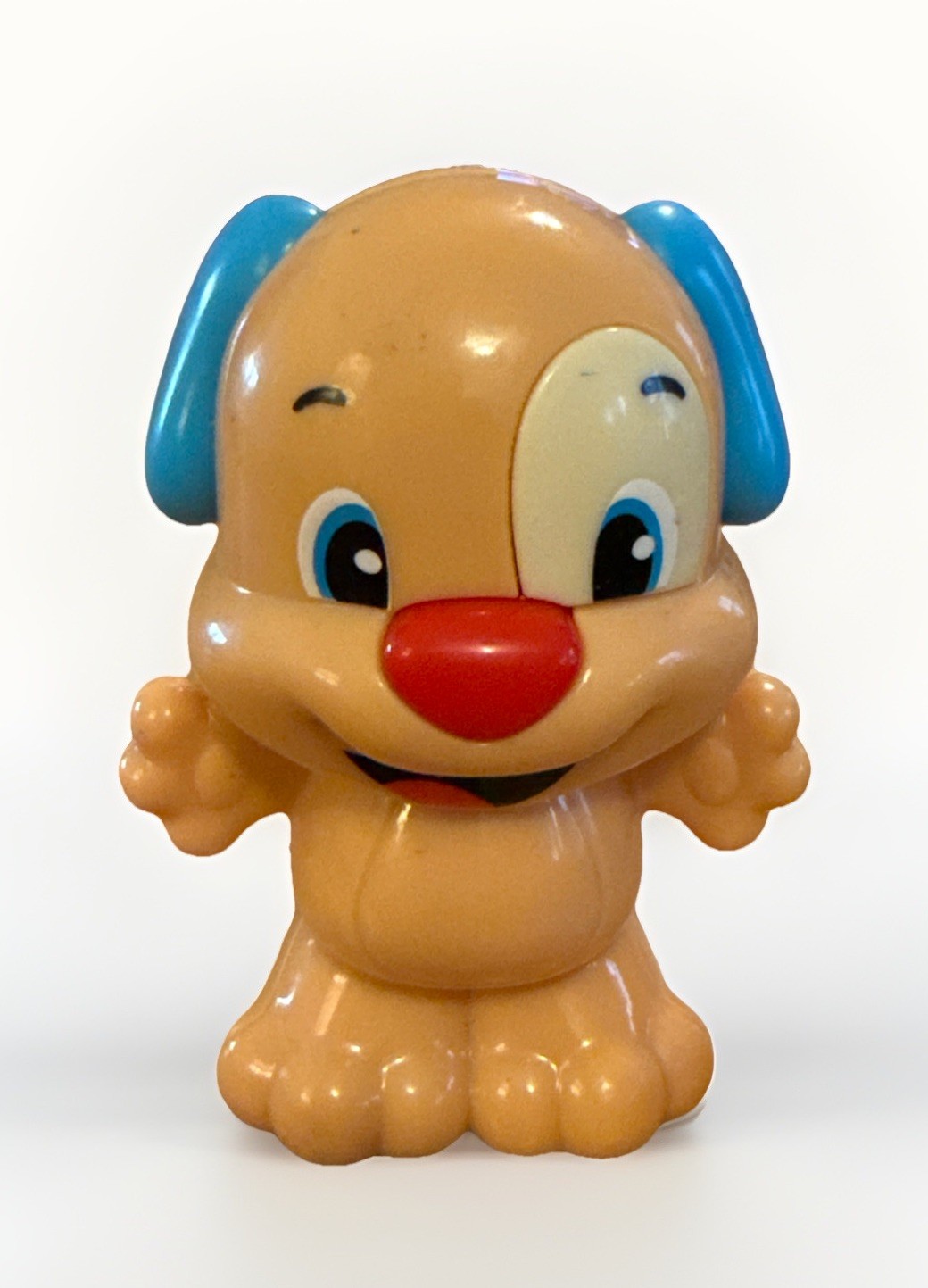 Fisher Price Laugh & Learn Puppy Rattle Baby Toy 2013 3.5” Figure