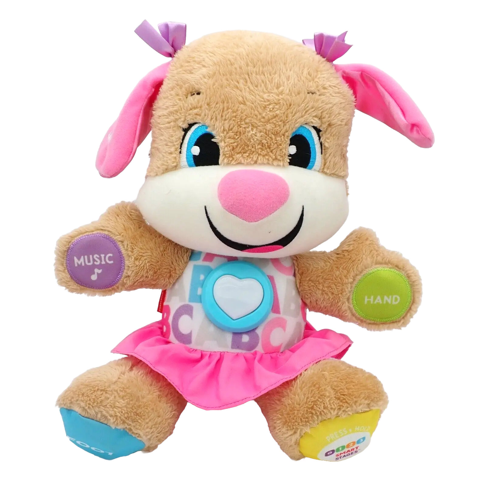 Fisher Price Little Sis Puppy Dog Laugh And Learn Smart Stages Interactive