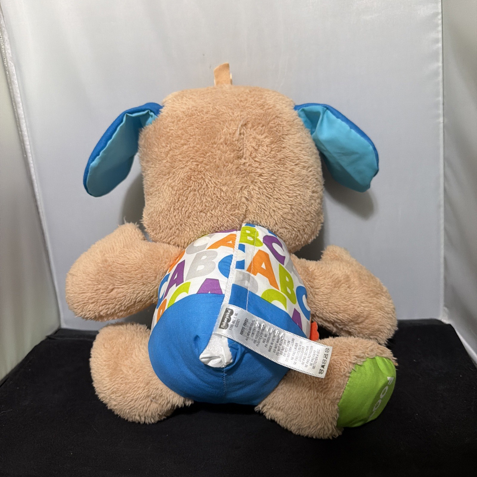 Fisher-Price Laugh Learn Smart Stages Puppy Plush Learning Toy Tested & Working