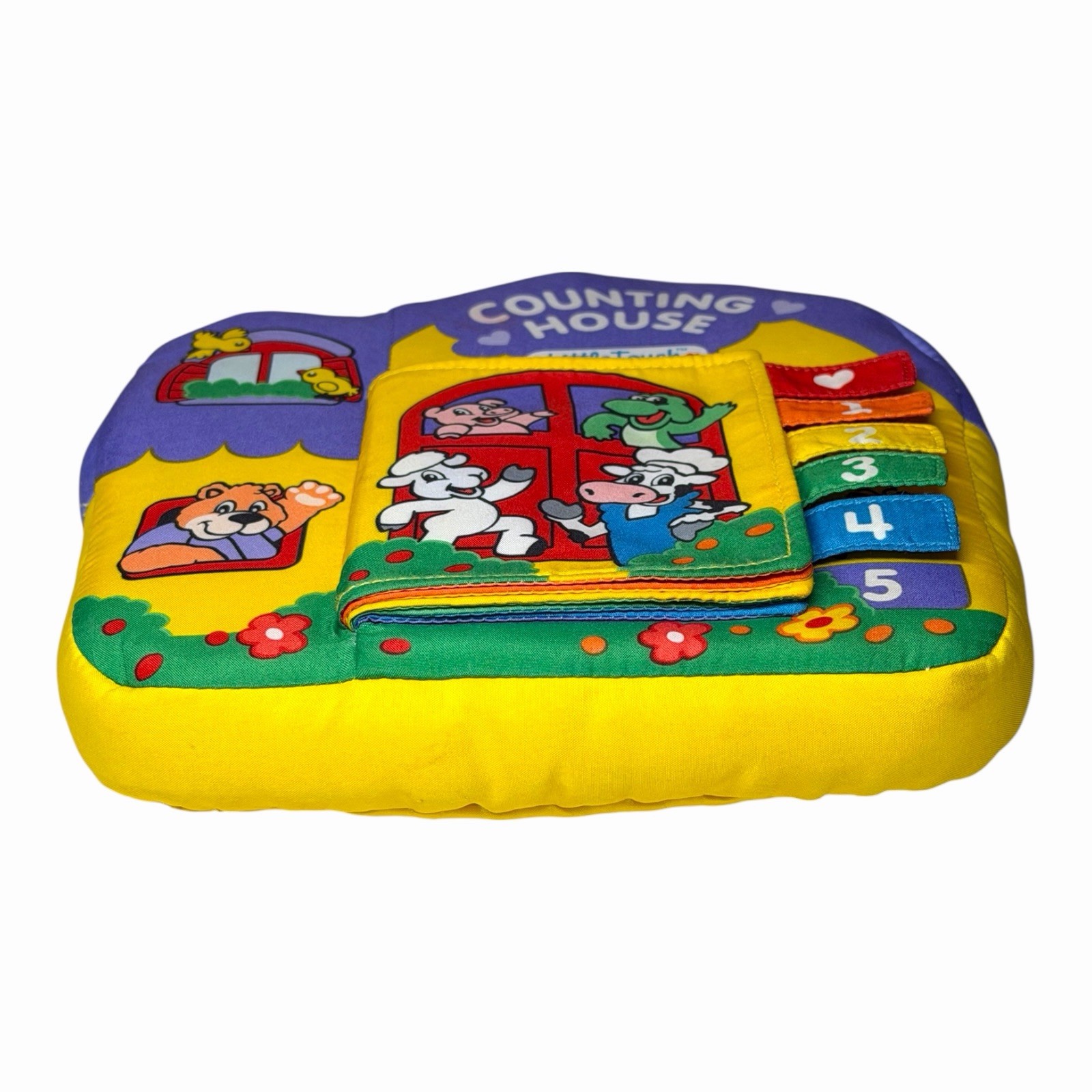 Rare 2005 LeapFrog LittleTouch Counting House Animal Party Baby Learning Toy