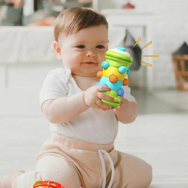 Baby Crawling Roller Toy Montessori Sensory Tummy Time Activity for Infants
