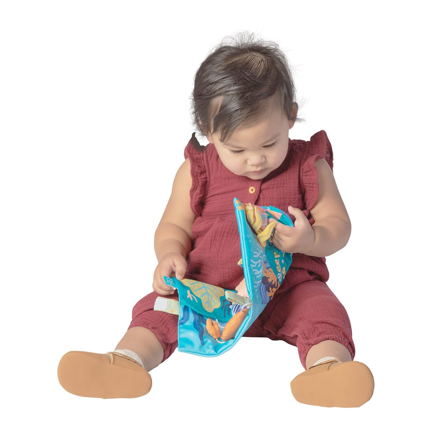 Manhattan Toy Deep Sea Dive Machine Washable Bath Time Activity Book For