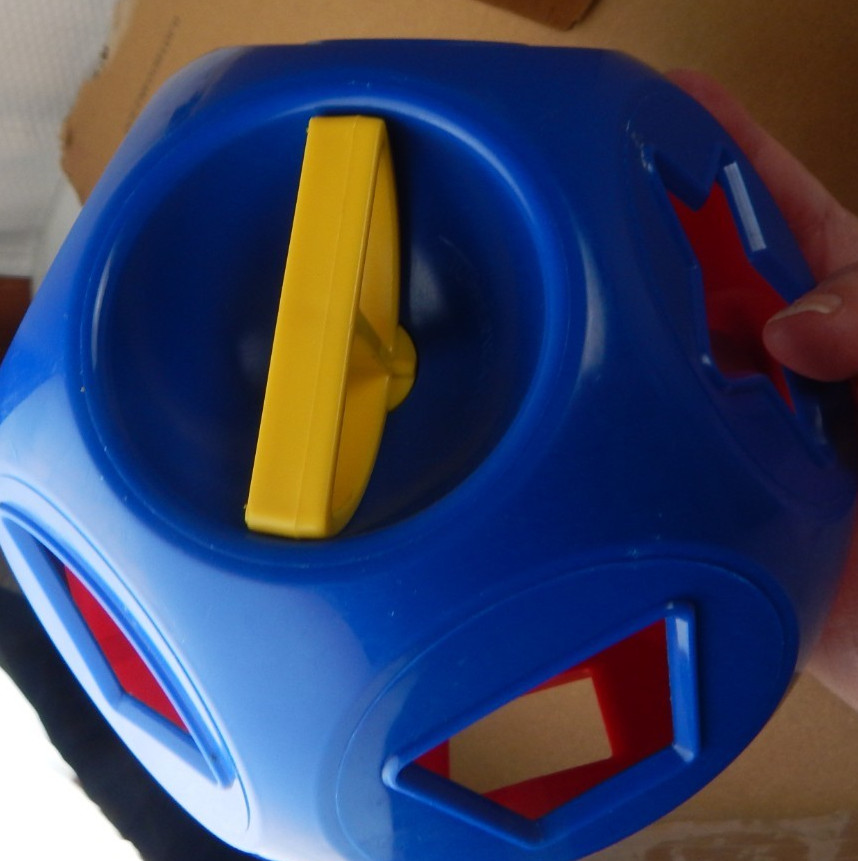 Vintage Tupperware Shape-O-Ball Tupper Toys Shape Sorter 9 Pieces
