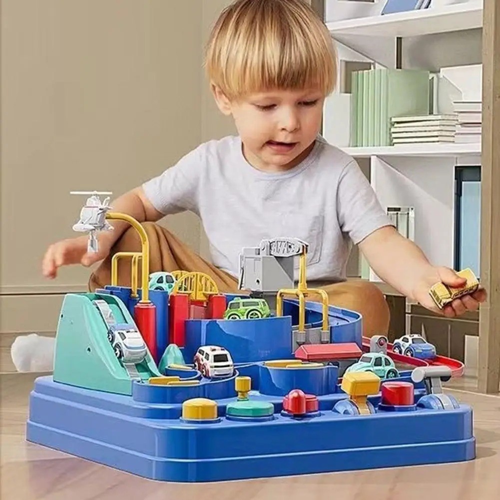 Race Track Car Toys for Kids 3 4 5 6 Years Old – City Adventures Set for Boys ..