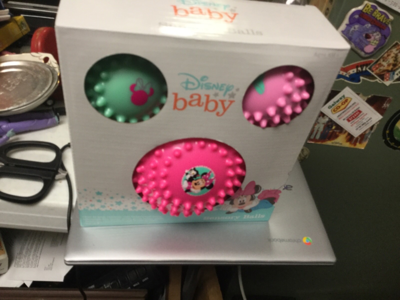 Disney Baby Sensory Balls-Tactile Memory/Hand Eye Coord./Motor Skills-Age 6 mos+