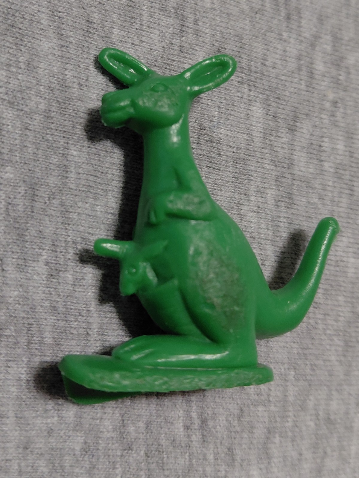 Tupperware Tuppertoys ABC Toy KANGAROO Figure – Vintage Original 1970s – Green