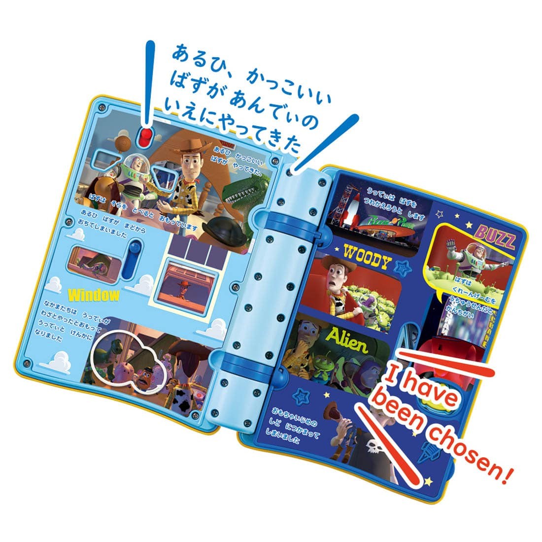Takara Tomy Disney Baby Toy – Toy Story Press and Listen Picture Book