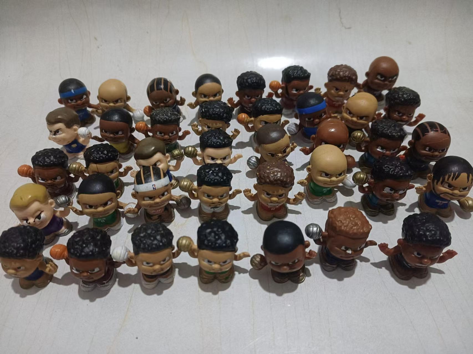 LOOSE NBA Teenymates PICK PLAYER 2024 Silver Series Figures