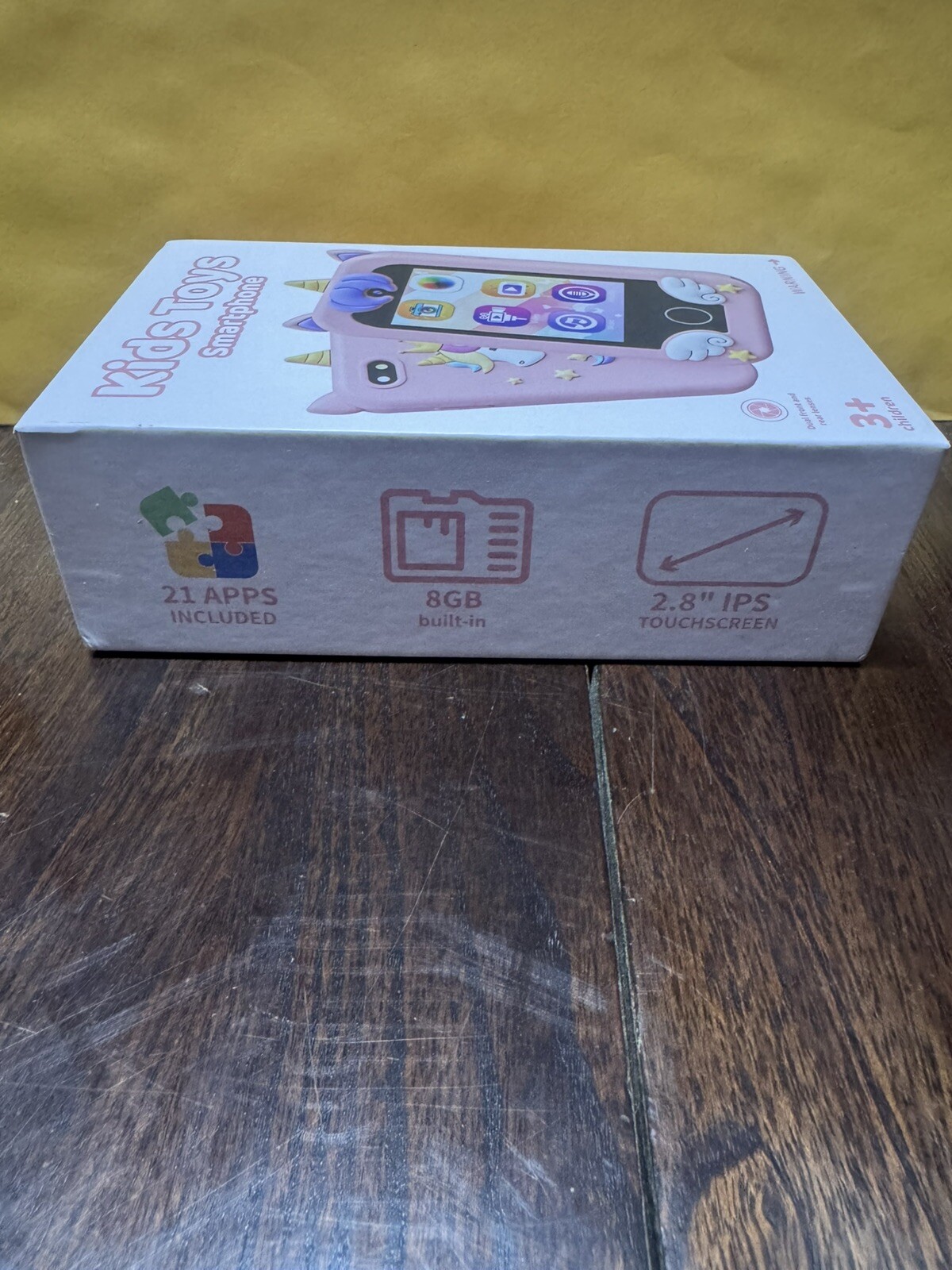 Kids Smart Phone Toys for Girls Ages 3-7 with Dual Camera – Toddler Phone Toys w