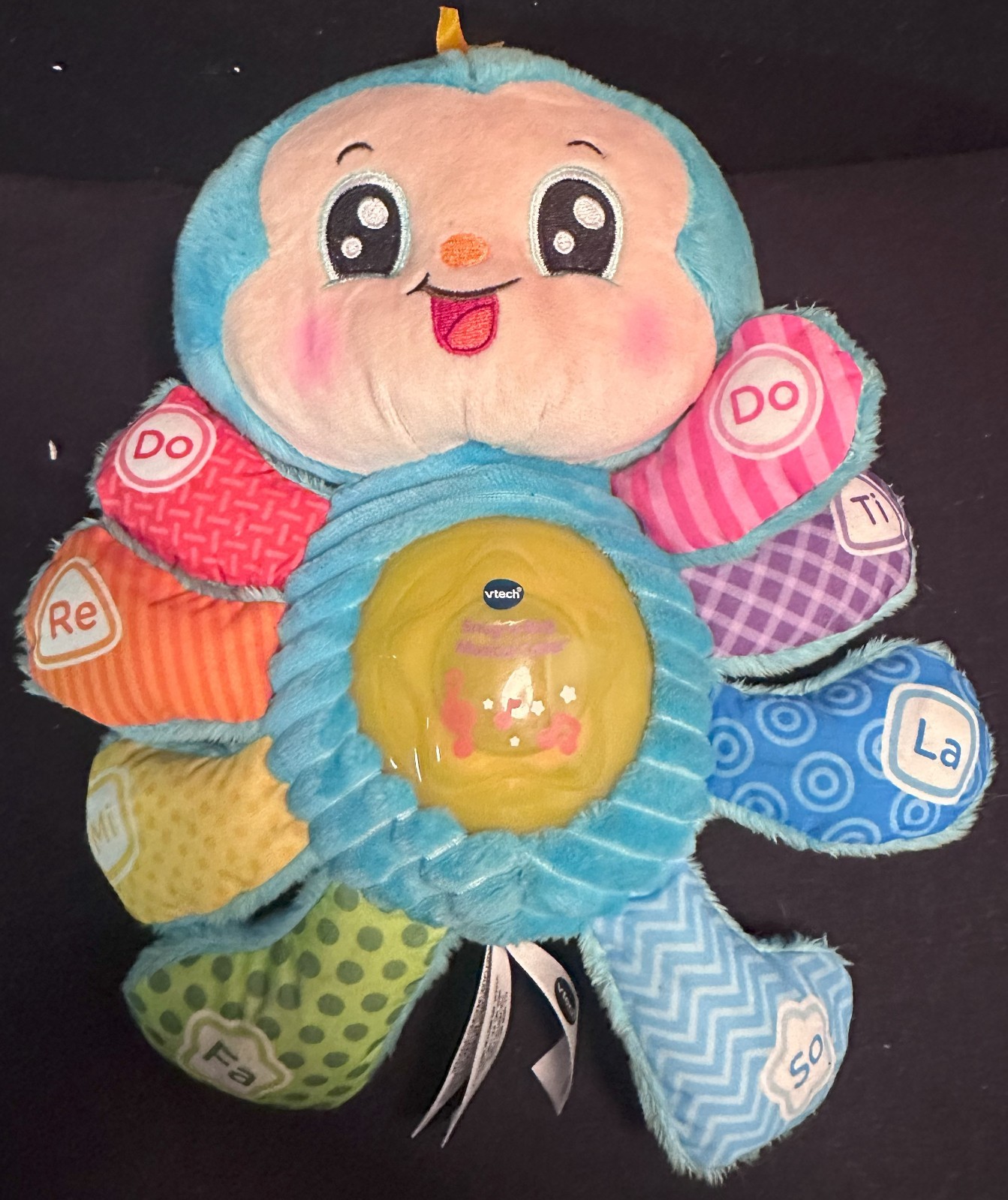 Vtech Blue Snug-A-Bug Musical Critter Lights Sounds Music