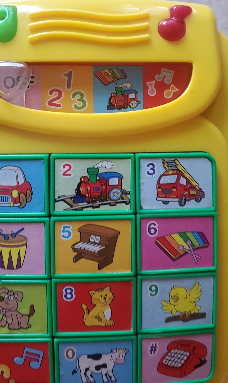 Learning Phone Play to Learn Lights & Sounds School Plays 40 Songs Toy Children