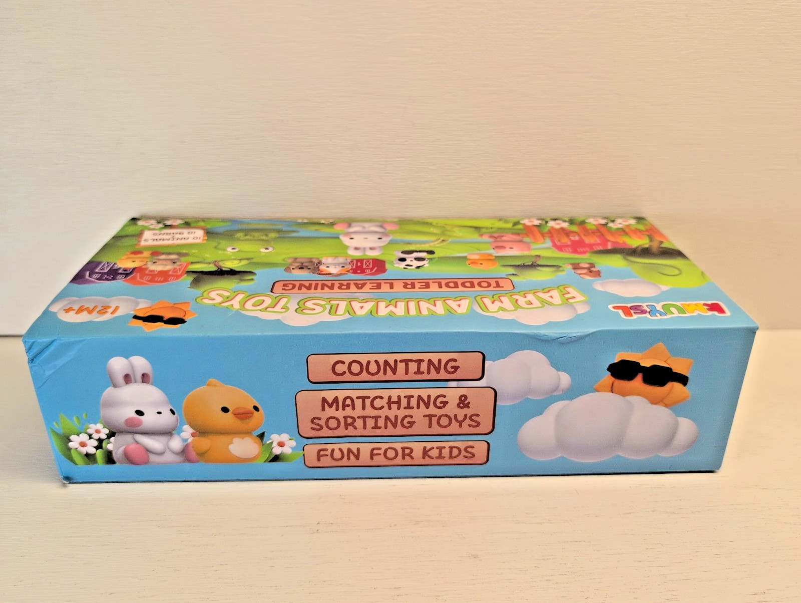 NEW! FARM ANIMAL COUNTING 1 – 10 & COLOR LEARNING TOY FOR TODDLERS KIDS BARN, 1+