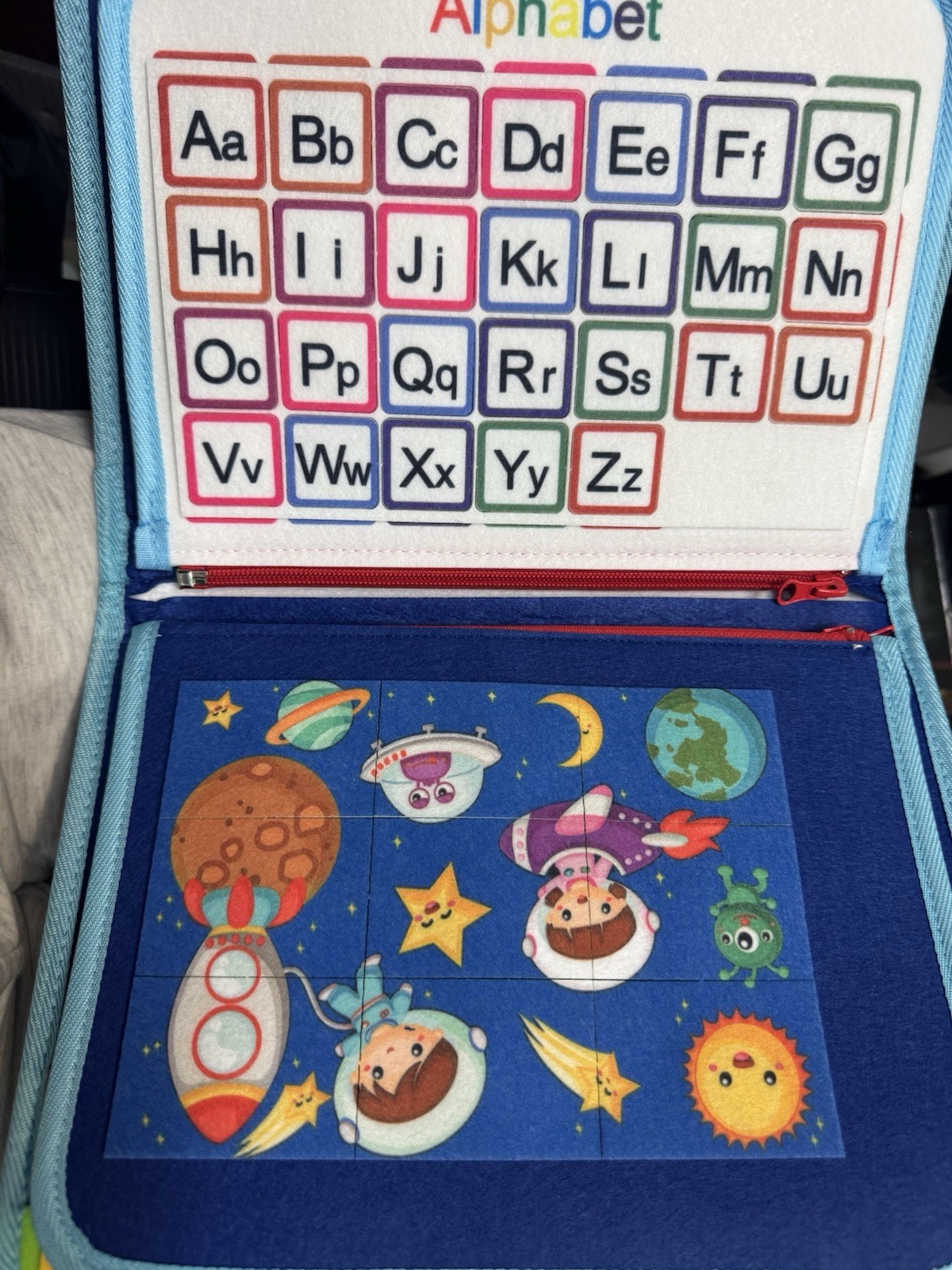 Montessori Busy Board for Toddlers Activity Book Fine Motor Skills Learning Toy