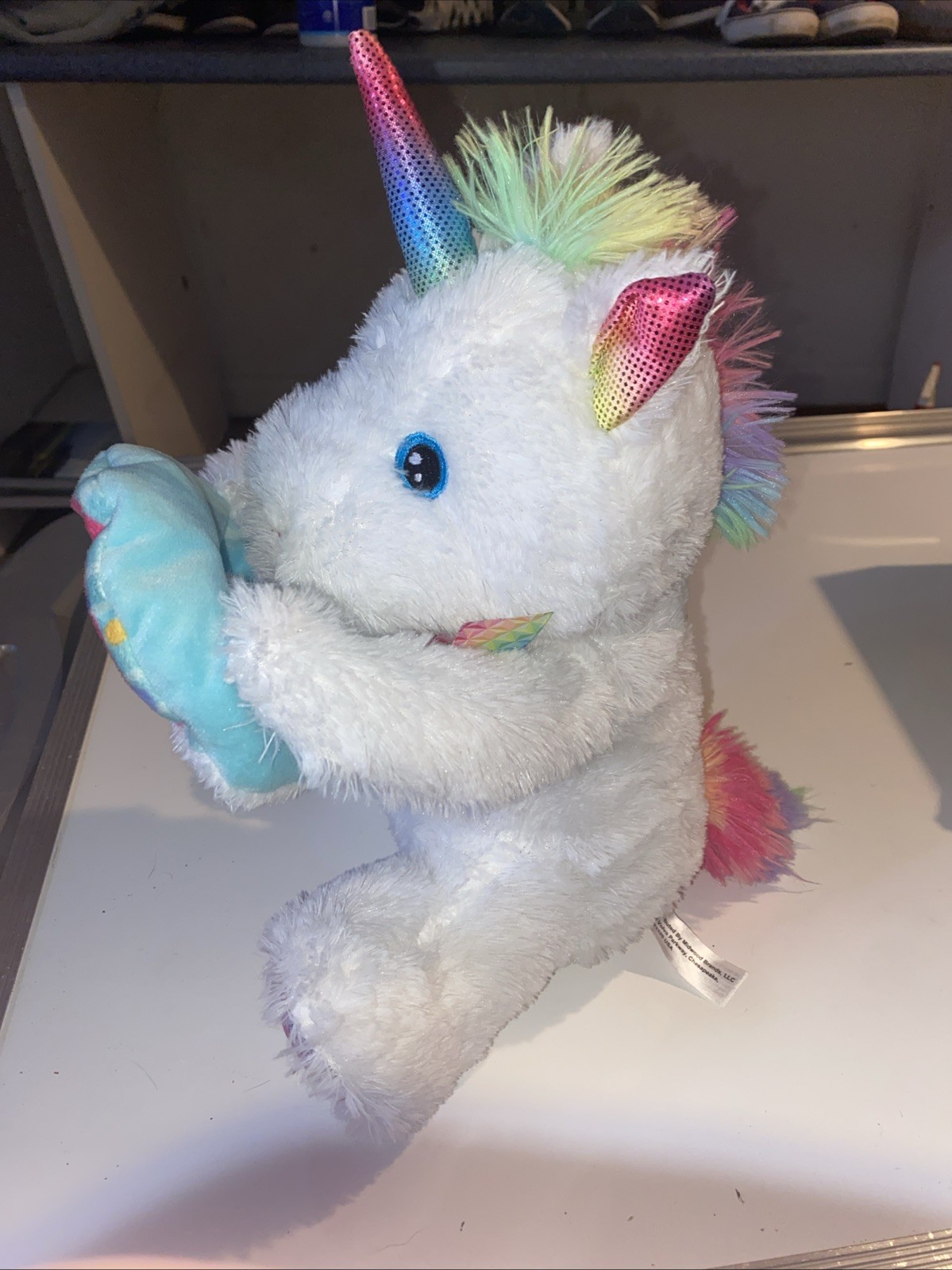 ￼ Peekaboo, Unicorn Kids Toy, Mechanical Uses Batteries Works