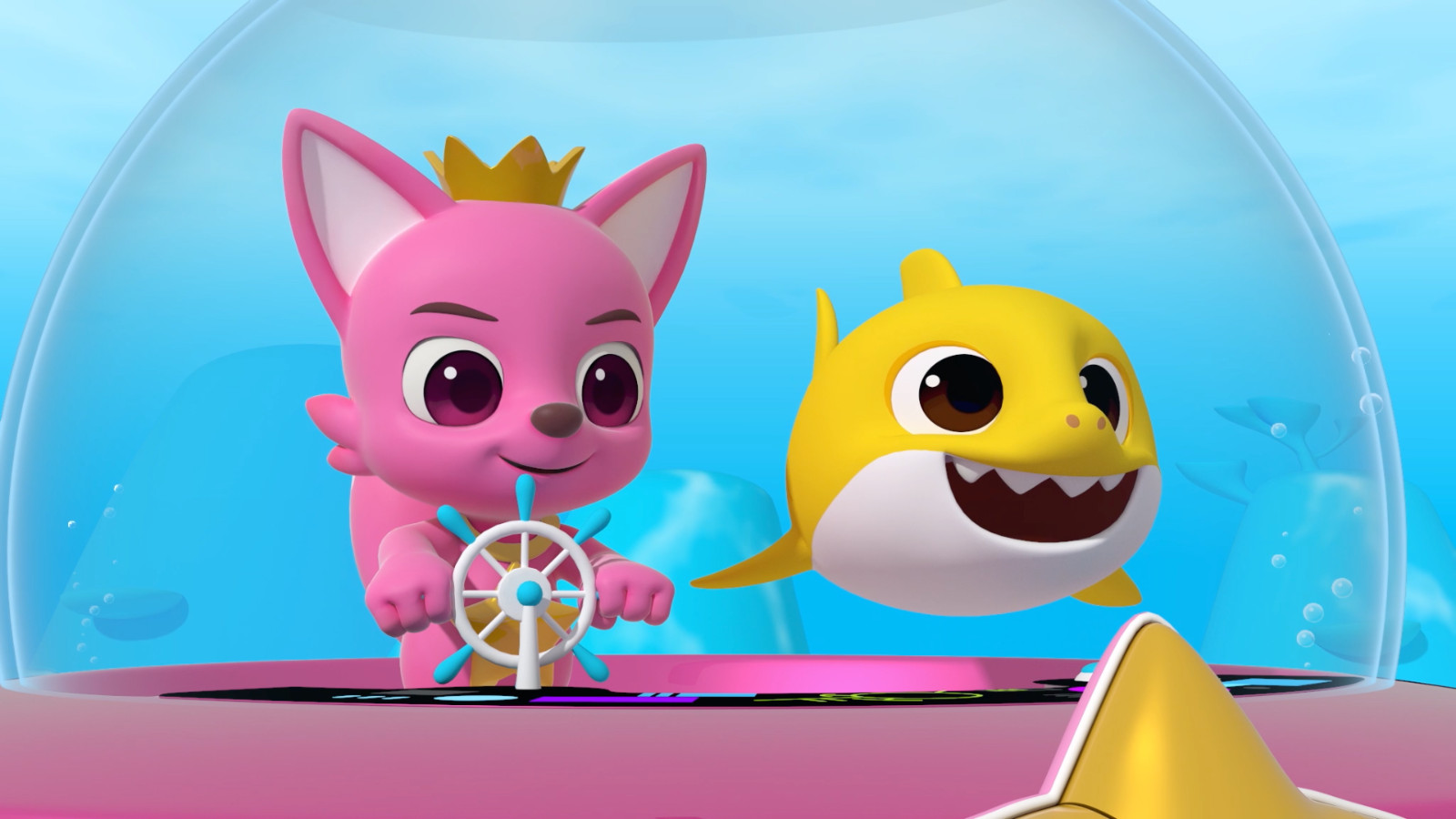 Shark Family Pinkfong Movie DVD Cinema concert: Space Adventure Korean English