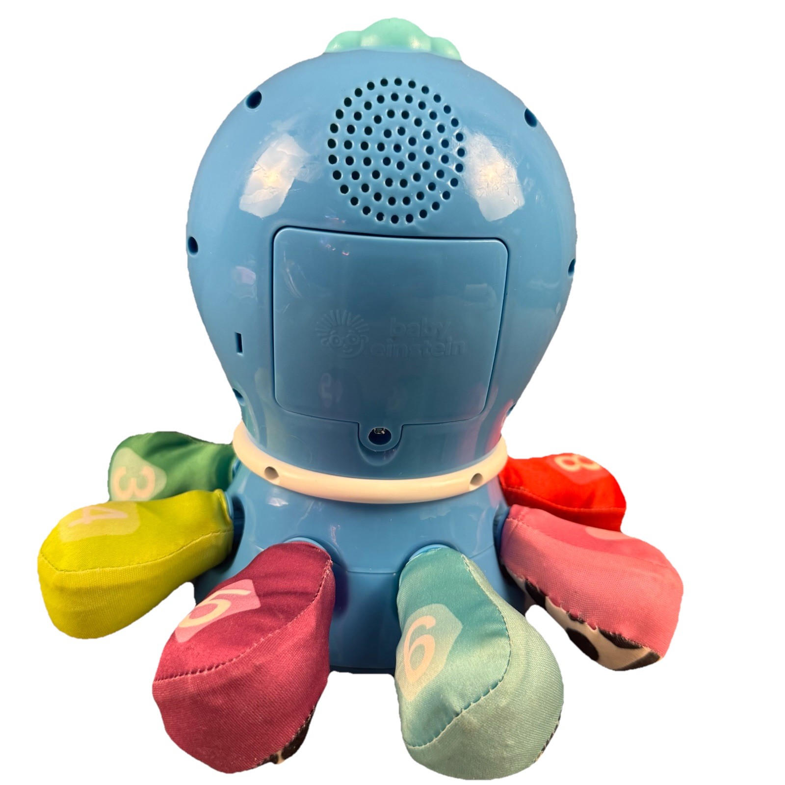 Baby Einstein Go Opus Go 4 in 1 Crawl Chase Musical Learning Toy Octopus -Works!