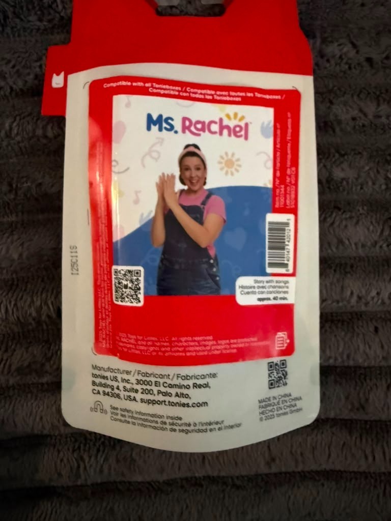 NEW Ms. Rachel Official Tonies Electronic Storybook