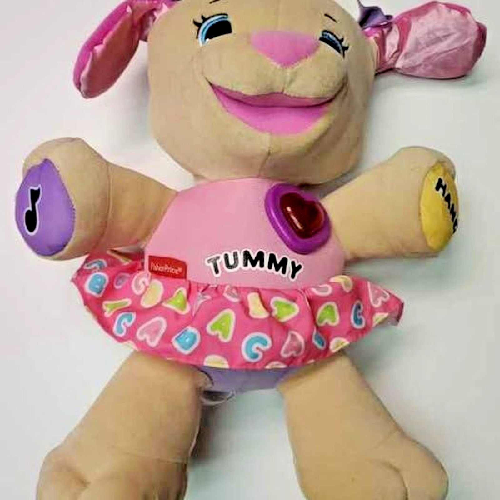 Fisher Price Laugh and Learn Smart Stages Puppy Toddler Learning Toy Stuffed Dog