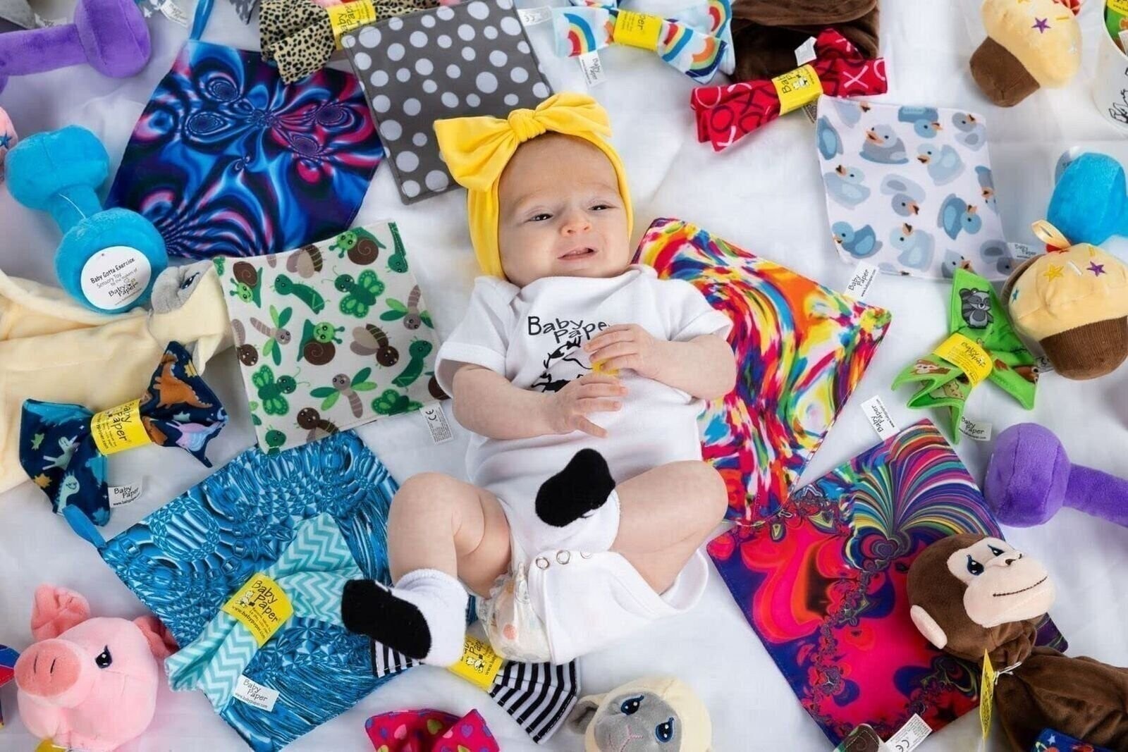Baby Paper Original Crinkle Teether and Sensory Toy for Babies and Infants | …